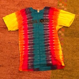 Central Square Records Shop Tie Dye t shirt
